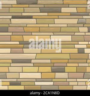 Seamless texture of stonewall Stock Vector