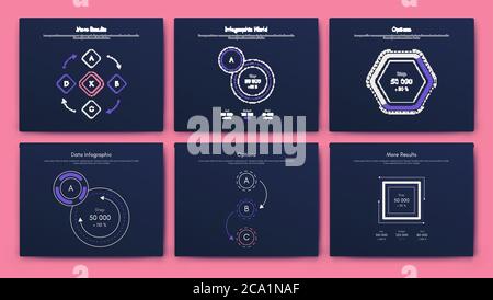 Big set of infographics elements. EPS10. Stock vector. Stock Vector