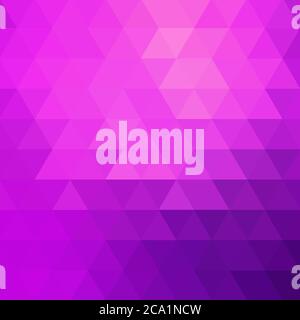 Purple triangular abstract background. Vector layout for advertising Stock Vector