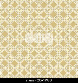 Seamless Abstract Vector Pattern With Octagons Stock Vector