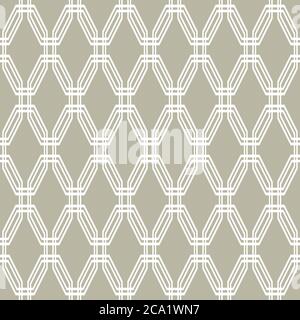 Seamless Abstract Vector Pattern With Octagons Stock Vector