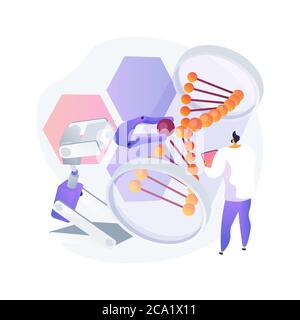 Bioethics abstract concept vector illustration. Stock Vector