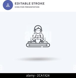 Packing icon vector, filled flat sign, solid pictogram isolated on white, logo illustration. Packing icon for presentation. Stock Vector