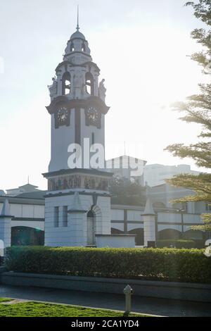 IPOH, MALAYSIA - July 25th, 2020 - Birch Memorial Clock Tower, one of the historical landmark in the old town of Ipoh, Perak. Stock Photo