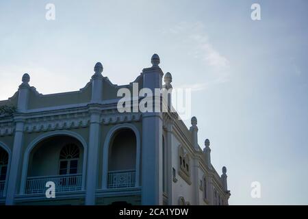 Ipoh, Malaysia - July 25th 2020 : Heritage trail one of the famous attraction in Ipoh, due its unique heritage buildings and street arts. Stock Photo