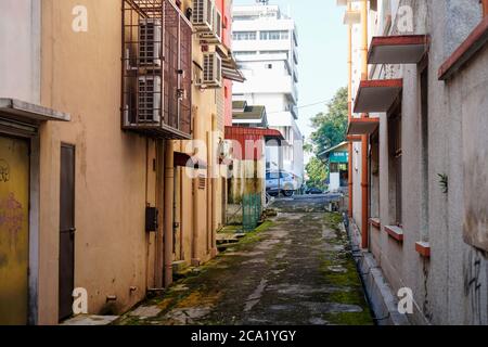 Ipoh, Malaysia - July 25th 2020 : Heritage trail one of the famous attraction in Ipoh, due its unique heritage buildings and street arts. Stock Photo