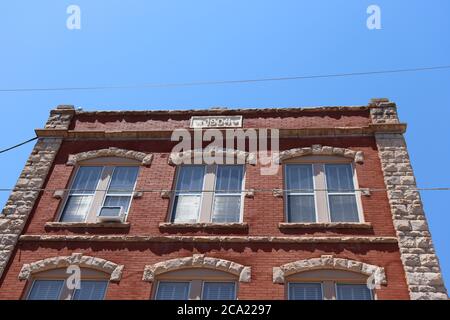 The 1904 Building In Bisbee, Arizona. Stock Photo