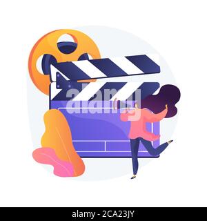 Casting call abstract concept vector illustration. Stock Vector