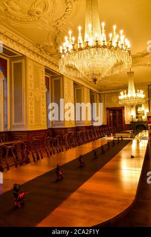 Inside Christiansborg Palace Stock Photo