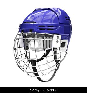 Download Classic Ice Hockey Helmet With Metal Facemask Stock Photo Alamy