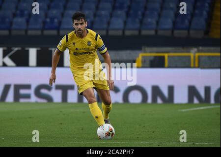 Genova, Italy. 02nd Aug, 2020. Miguel Luis Pinto Veloso (Verona) during Genoa vs Hellas Verona, italian Serie A soccer match in Genova, Italy, August 02 2020 Credit: Independent Photo Agency/Alamy Live News Stock Photo