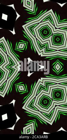 Green white digital marbling. Abstract marbled backdrop. Liquid paint abstraction. Vibrant colour mesh background. Colourful marbling texture for invi Stock Photo