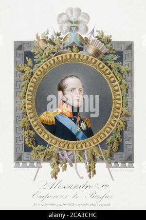 Alexander I, 1777 â. “ 1825. Emperor of Russia.