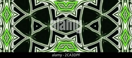 Bright Green digital marbling. Abstract marbled backdrop. Liquid paint abstraction. Vibrant colour mesh background. Colourful marbling texture for inv Stock Photo
