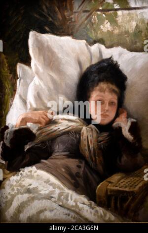 A Convalescent 1880 82 by the French artist and painter James