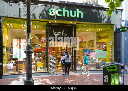 Schuh shoe shop Stock Photo