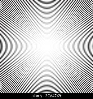 Concentric circle background. Vector background. Circular halftone Stock Vector