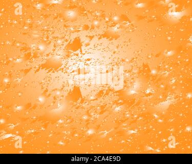 Abstract orange wind. Vector illustration, contains transparencies, gradients and effects. Stock Vector