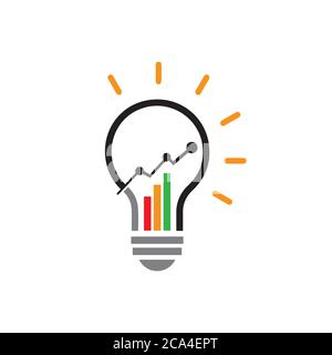 marketing finance sales economical business solutions logo vector illustration Stock Vector