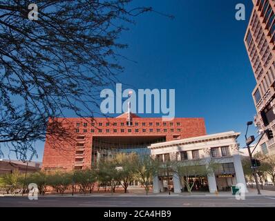 Justice Center in Phoenix, Arizona, USA Stock Photo