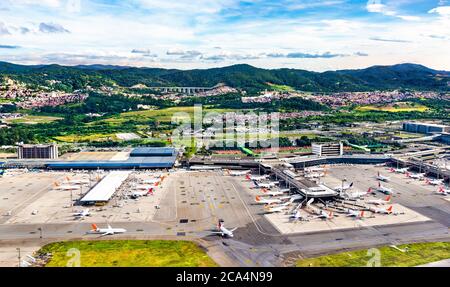 Guarulhos airport in Sao Paulo, Brazil Stock Photo