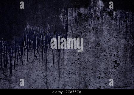 Grungy dark background concrete. Distressed grunge concrete wall texture. Stock Photo