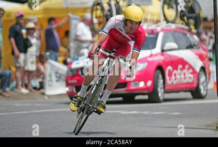 Rein Taaramäe During the Tour de France   2013, Stage 17- EMBRUN-CHORGES, (32 Km) on July 17 2013 in   Chorges  - Photo Laurent Lairys / DPPI Stock Photo