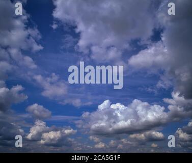 CONCEPT PHOTOGRAPHY: Clouds in sky for commercial background Stock Photo