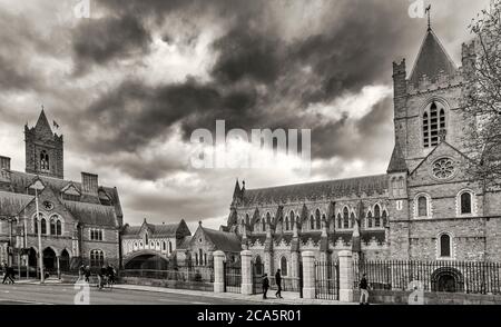 Christ Church Cathedral, Dublin, Ireland Stock Photo