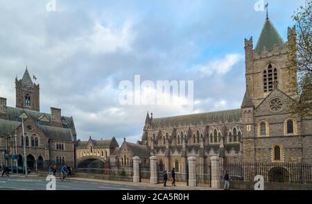 Christ Church Cathedral, Dublin, Ireland Stock Photo