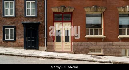 Upper Town, Quebec City, Quebec Provence, Canada Stock Photo