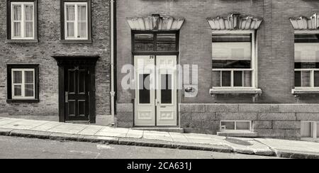 Upper Town, Quebec City, Quebec Provence, Canada Stock Photo