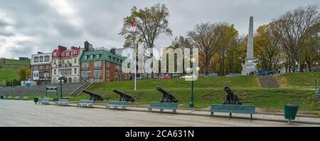 Upper Town, Quebec City, Quebec Provence, Canada Stock Photo