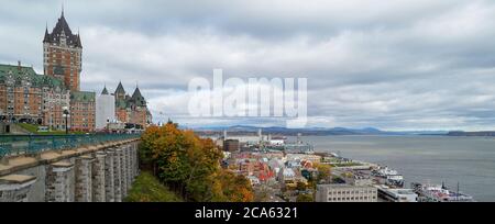 Upper Town, Quebec City, Quebec Provence, Canada Stock Photo