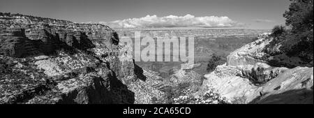 South rim in Winter, Grand Canyon National Park, Arizona, USA Stock Photo