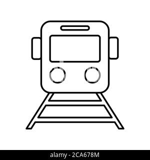 train icon vector Stock Vector