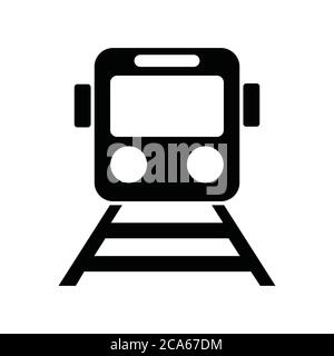 train icon vector Stock Vector