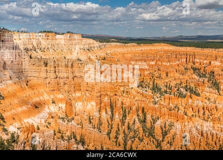 View over the Bryce Canyon, Utah as seen from Bryce Point Stock Photo