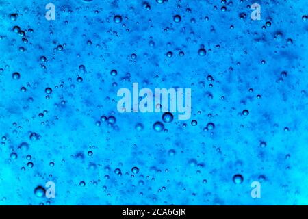 Blue Bubbles Stock Photo