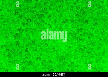 Green Bubbles Stock Photo