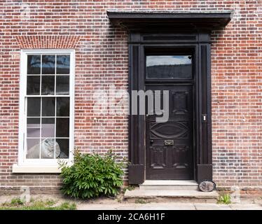 Village scene in Shardlow, Derbyshire, UK Stock Photo