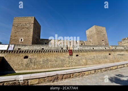 Castello Svevo di Bari (Bari Castle), Italy Stock Photo