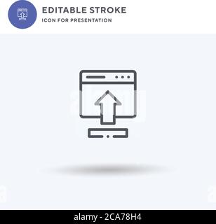 Insert Coin icon vector, filled flat sign, solid pictogram isolated on ...