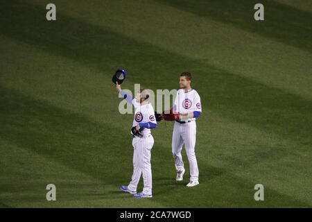 Cubs' Ian Happ Carted off with Injury vs. Reds After Collision with Nico  Hoerner, News, Scores, Highlights, Stats, and Rumors