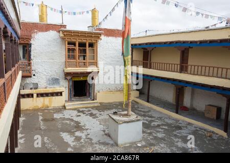 Ladakh, India - Hanle Monastery (Hanle Gompa) in Hanle, Ladakh, Jammu and Kashmir, India. Stock Photo