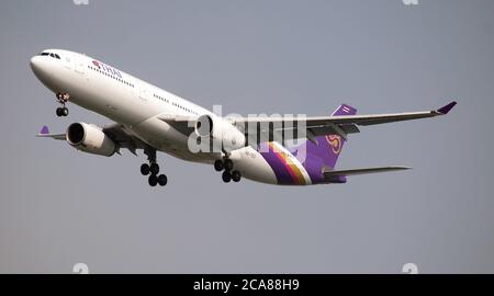 Thai Airways Airbus A330-300 Stock Photo