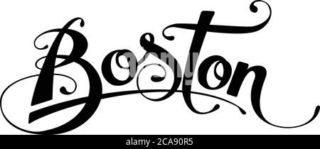 Custom calligraphy text Stock Vector