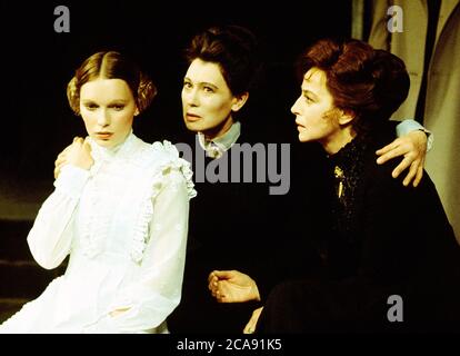 Set Design Chekhov l-r: Mia Farrow (Irina), Joy Parker (Olga) in THREE SISTERS by Chekhov ...