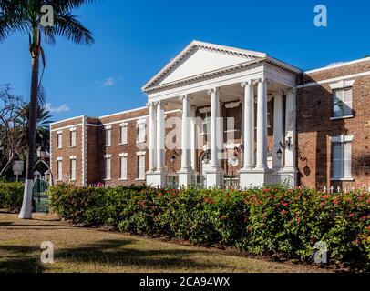 The King's House, Spanish Town, Jamaica - Victorian period Stock Photo ...