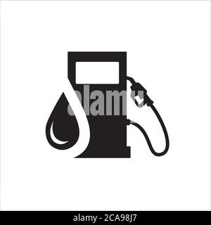 gasoline pump gas station icon vector design symbol Stock Vector